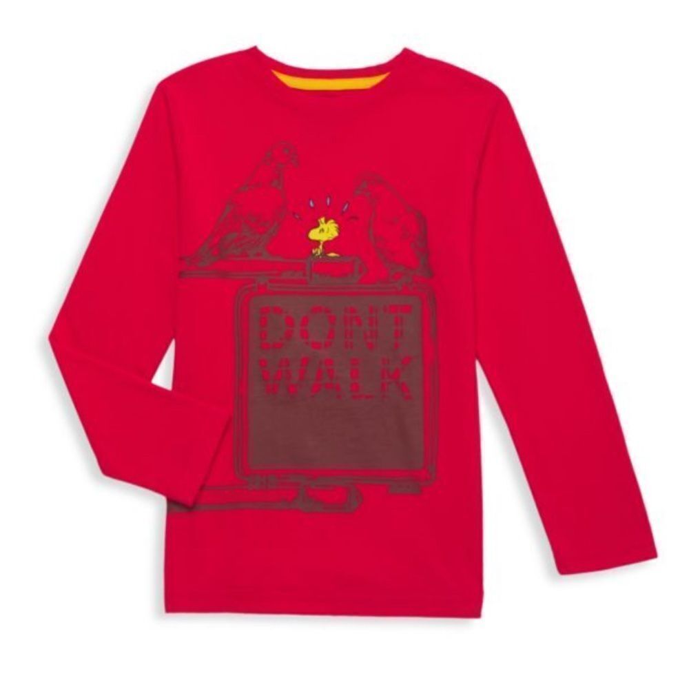 Appaman Peanuts Graphic Long Sleeve T Shirt Size 6 NWT